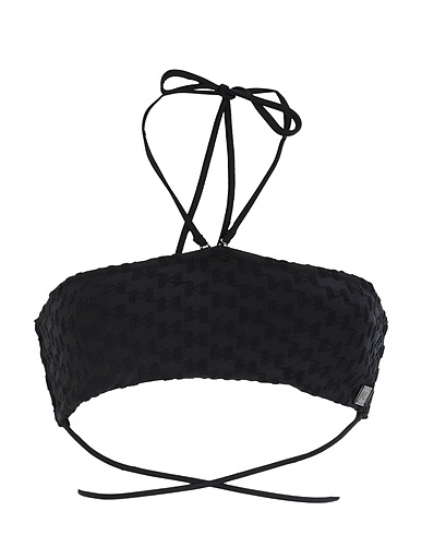 KARL LAGERFELD Bikini Black 96% Polyester, 4% Elastane