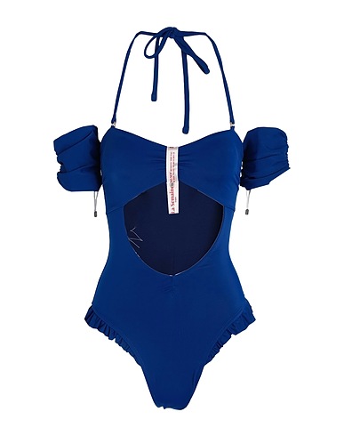 LA SEMAINE Paris One-piece swimsuits Bright blue 80% Nylon, 20% Elastane