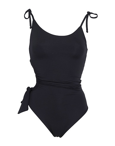 S AND S One-piece swimsuits Black 81% Polyamide, 19% Elastane