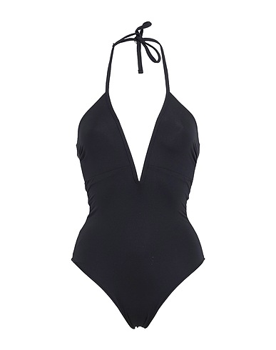S AND S One-piece swimsuits Black 81% Polyamide, 19% Elastane
