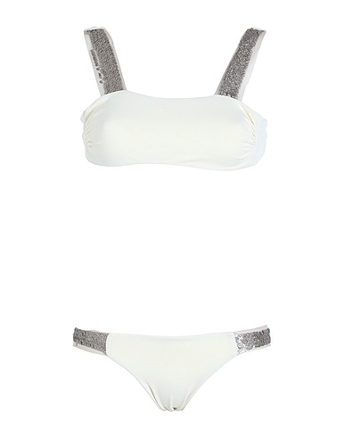 S AND S Bikini Ivory 81% Polyamide, 19% Elastane