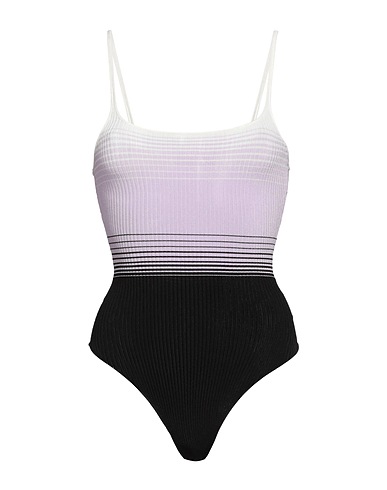 MISSONI One-piece swimsuits Lilac 40% Viscose, 40% Polyester, 13% Polyamide, 7% Elastane