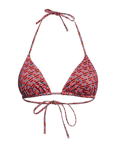 VERSACE Bikini Rosso pomodoro 78% Poliestere, 22% Elastan