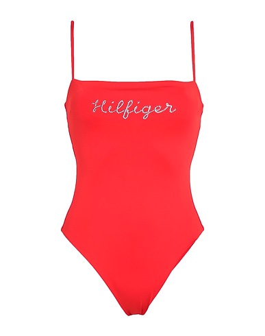 TOMMY HILFIGER One-piece swimsuits Red 83% Polyamide, 17% Elastane