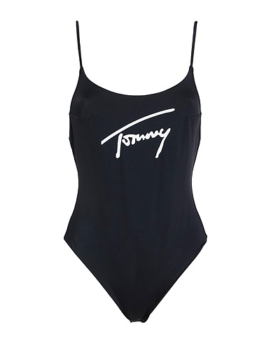 TOMMY JEANS One-piece swimsuits Black 78% Polyamide, 22% Elastane