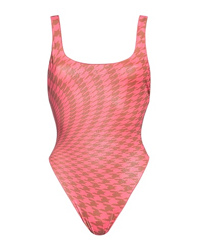 PIN UP STARS One-piece swimsuits Coral 80% Polyester, 20% Elastane