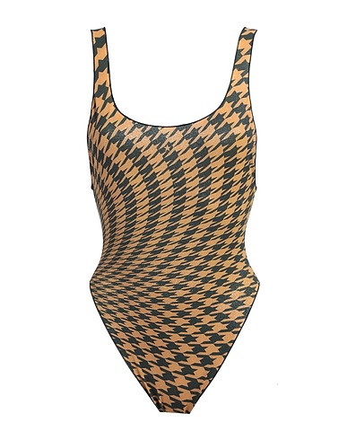 PIN UP STARS One-piece swimsuits Camel 80% Polyester, 20% Elastane