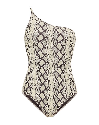 ZIMMERMANN One-piece swimsuits Ivory 64% Polyester, 23% Polyamide, 13% Elastane