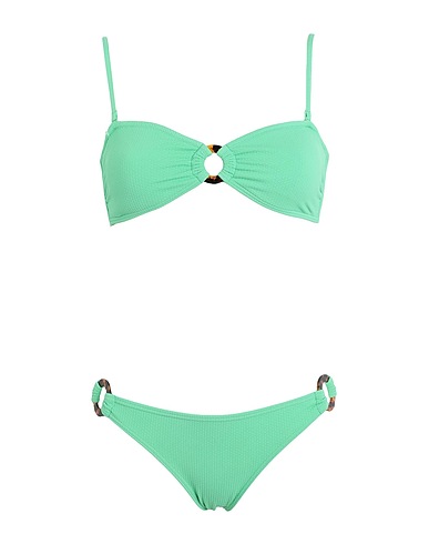 ROXY Bikini RX Costume Color Jam Sd Bandeau
 Grün 93% Polyamid, 7% Elastan