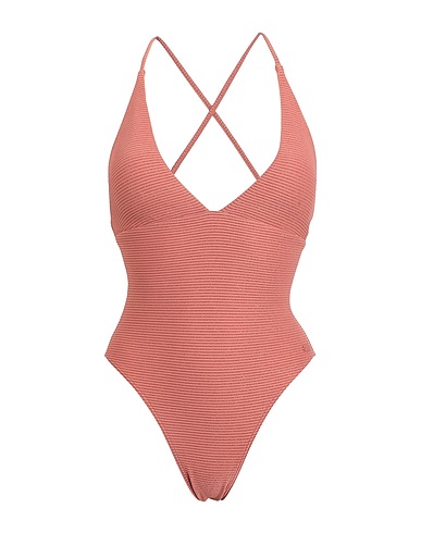 ROXY One-piece swimsuits RX Costume intero Coconut Crew Strappy HL Op
 Antique rose 95% Polyamide, 4% Metallic fiber, 1% Elastane