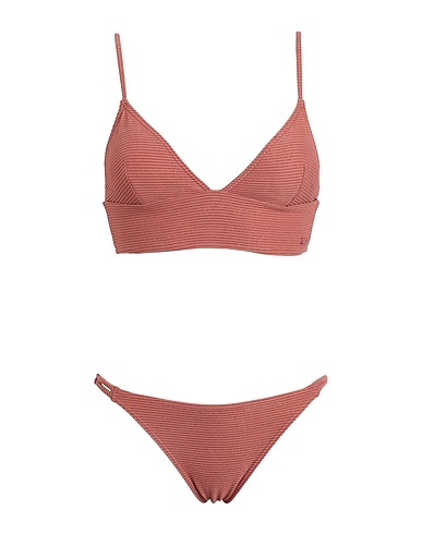 ROXY Bikini RX Costume Coconut Crew Tank Tri Set
 Antique rose 95% Polyamide, 4% Metallic fiber, 1% Elastane