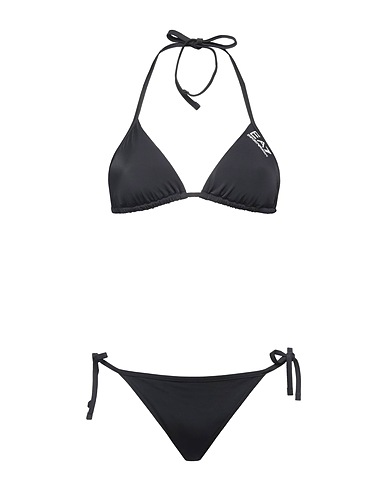 EA7 Bikini Black 87% Polyester, 13% Elastane