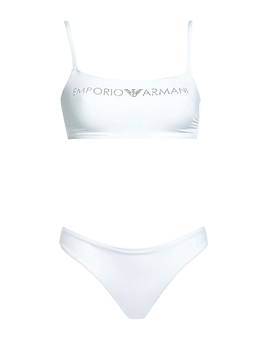EMPORIO ARMANI Bikini Bianco 82% Poliammide, 18% Elastan