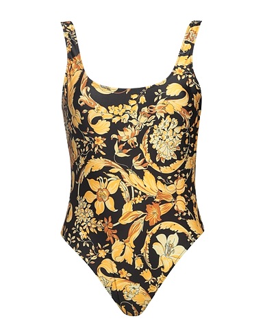 VERSACE One-piece swimsuits Black 78% Polyester, 22% Elastane