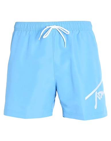 TOMMY JEANS Swim shorts Light blue 100% Polyester
