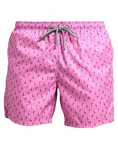 MASON'S Swim shorts Pink 100% Polyester