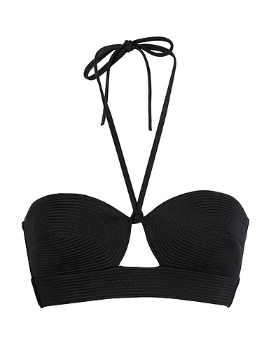 CALVIN KLEIN Bikini Black 82% Polyamide, 18% Elastane