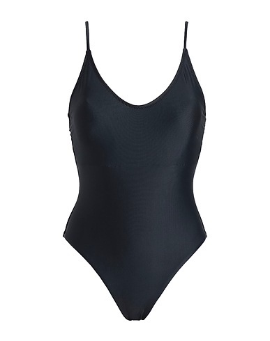 PIECES Ολόσωμο μαγιό Μαύρο 84% Πολυεστέρας, 16% Ελαστάνη