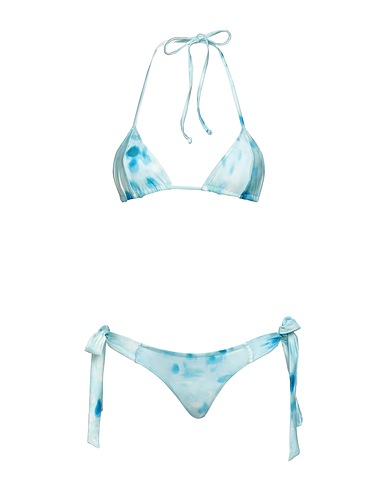 FRANKIES BIKINIS Bikini Sky blue 81% Nylon, 19% Elastane