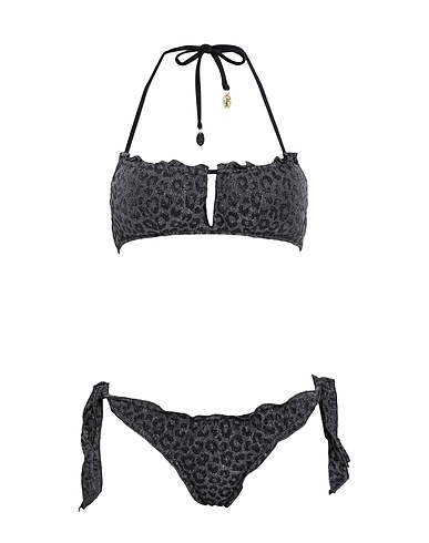 COTAZUR Bikini Antracite 50% Viscosa, 28% Nylon, 22% Poliestere