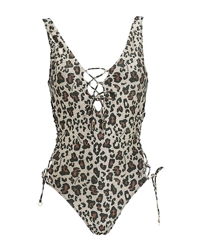 COTAZUR One-piece swimsuits Gold 78% Polyester, 17% Polyacrylic, 5% Elastane