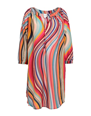 PAUL SMITH Cover-ups SWIMWEAR Magenta 70% Cotton, 30% Silk