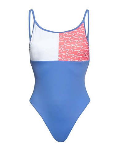 TOMMY JEANS One-piece swimsuits Purple 78% Polyester, 22% Elastane