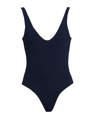 WEILI ZHENG Costume intero Nero 85% Poliammide, 15% Elastan