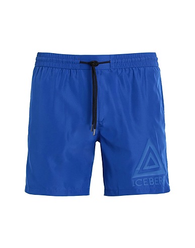 ICEBERG Swim shorts Blue 100% Polyester