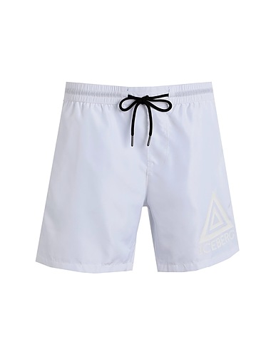 ICEBERG Swim shorts White 100% Polyester