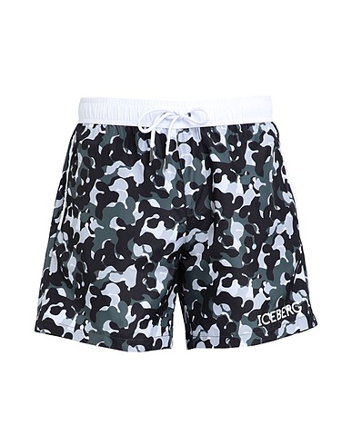 ICEBERG Swim shorts White 100% Polyester