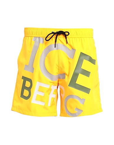 ICEBERG Boxer mare Giallo 100% Poliestere