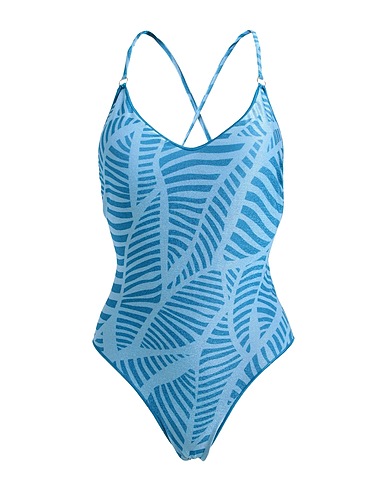 COTAZUR Badeanzug Hellblau 78% Polyester, 17% Polyamid, 5% Elastan