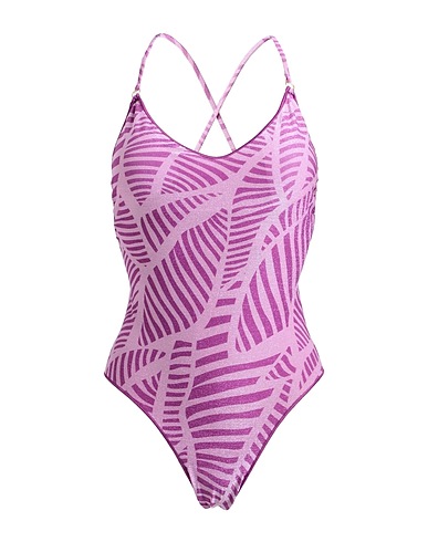 COTAZUR One-piece swimsuits Pink 78% Polyester, 17% Polyamide, 5% Elastane