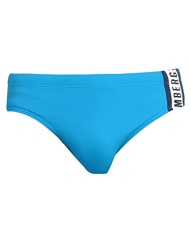 BIKKEMBERGS Swim briefs Azure 82% Polyamide, 18% Elastane