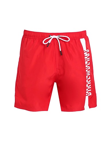 BIKKEMBERGS Boxer mare Rosso 100% Poliestere