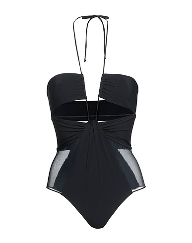 NENSI DOJAKA One-piece swimsuits Black 72% Polyester, 28% Elastane