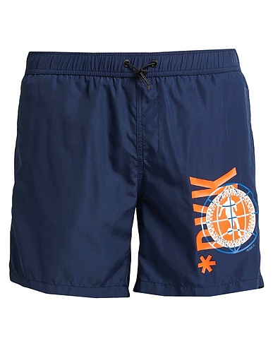 BIKKEMBERGS Swim shorts Midnight blue 100% Polyester