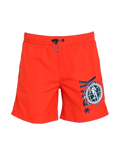 BIKKEMBERGS Boxer mare Arancione 100% Poliestere
