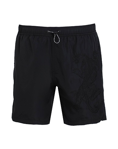 BIKKEMBERGS Swim shorts Black 100% Polyester