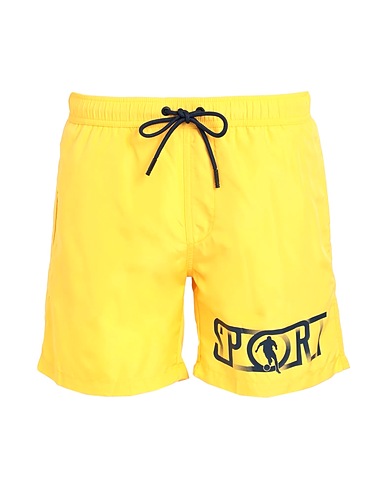 BIKKEMBERGS Boxer mare Giallo 100% Poliestere