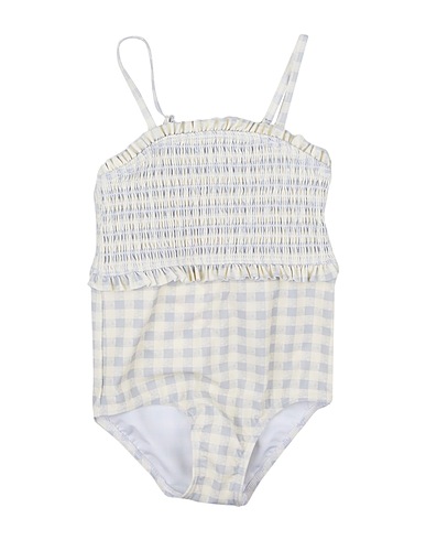 LIL' ATELIER One-piece swimsuits Grey 80% Polyamide, 20% Elastane