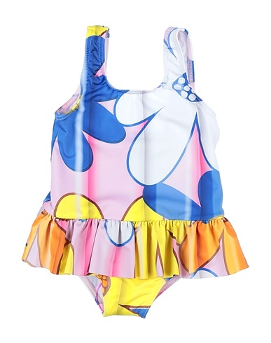 MOSCHINO BABY One-piece swimsuits Pink 77% Polyester, 23% Elastane