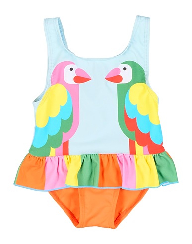 STELLA McCARTNEY KIDS Badeanzug Himmelblau 78% Recyceltes Polyamid, 22% Recyceltes Elastan