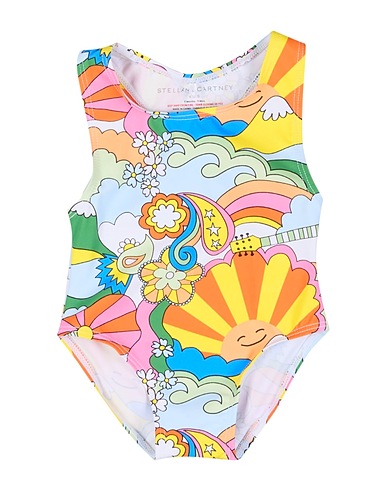 STELLA McCARTNEY KIDS One-piece swimsuits Pink 78% Recycled polyamide, 22% Recycled elastane