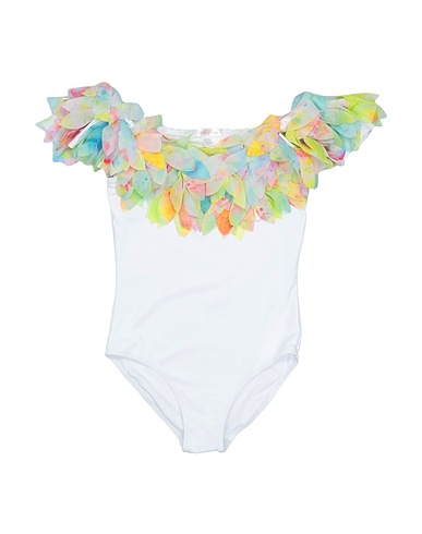 STELLA COVE One-piece swimsuits White 85% Polyester, 15% Elastane