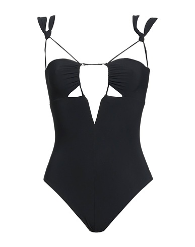 NENSI DOJAKA One-piece swimsuits Black 72% Polyester, 28% Elastane