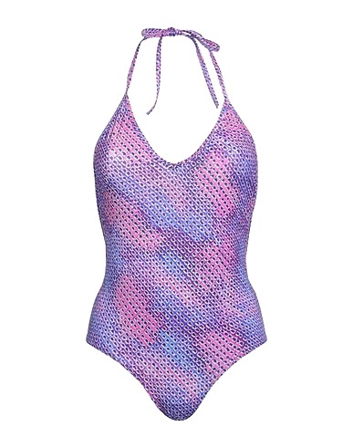 ISABEL MARANT One-piece swimsuits Purple 78% Polyamide, 22% Elastane