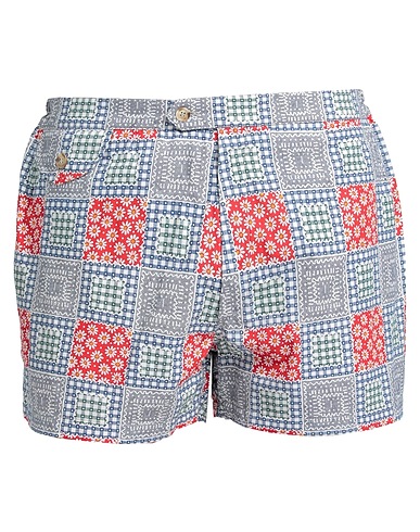 E.MARINELLA Swim shorts White 100% Cotton