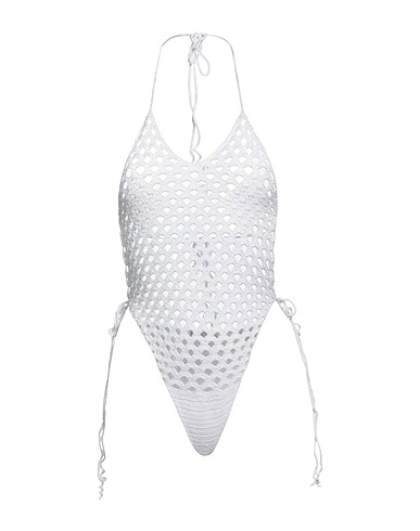 PIPIKINI Costume intero Off white 92% Altre Fibre, 8% Elastan